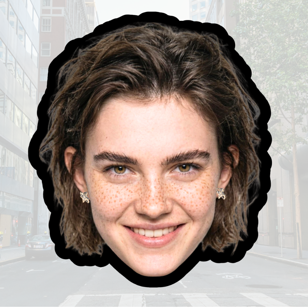 Cosmic petit earrings - white